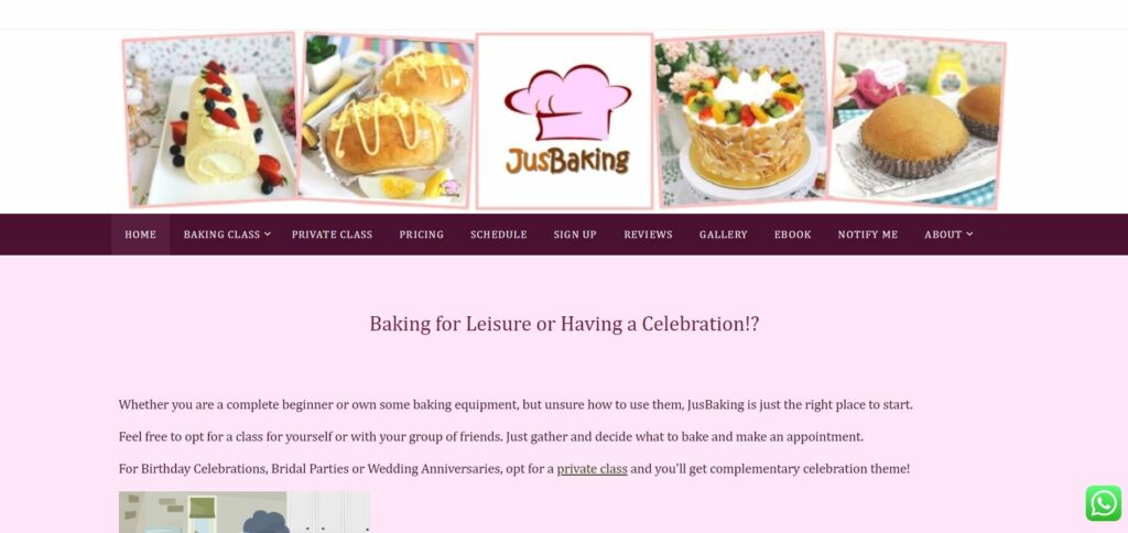 JusBaking's Homepage