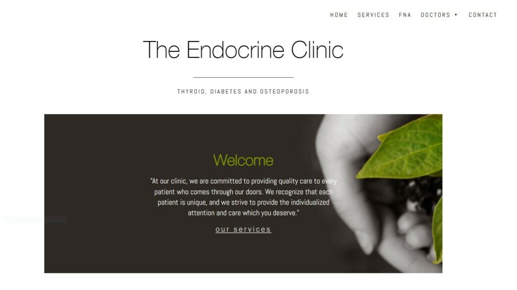 The Endocrine Clinic's Homepage