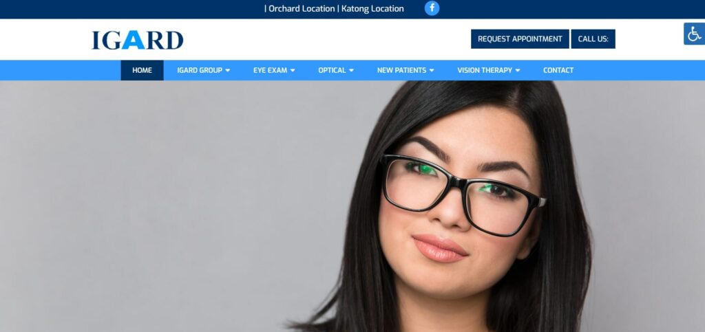 IGARD Eye & Vision's Homepage