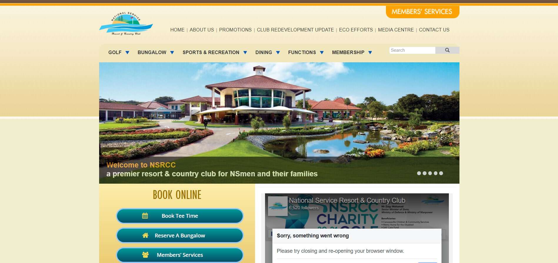 National Service Resort & Country Club's Homepage