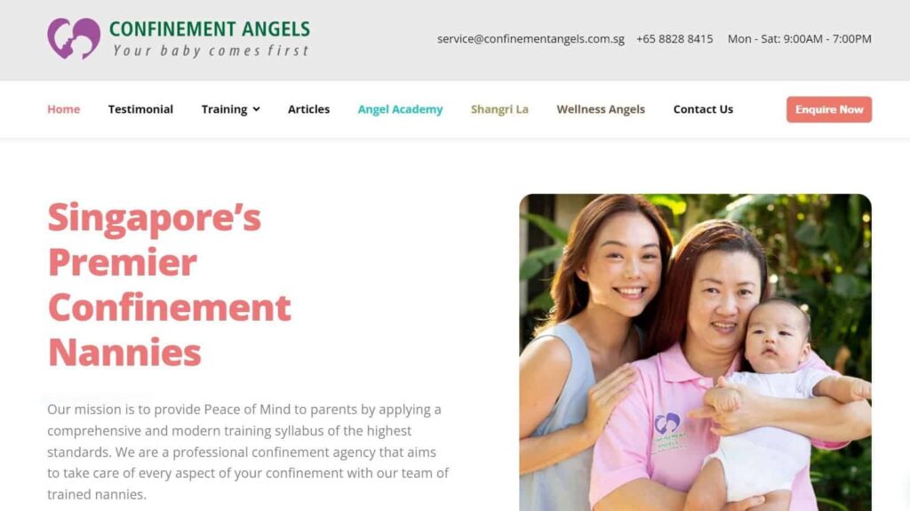 Confinement Angels's Homepage