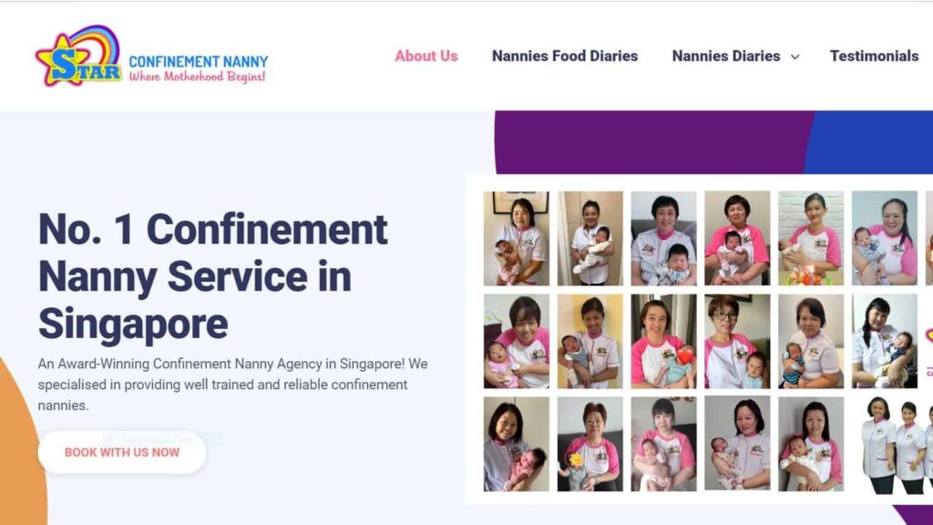 Star Confinement Nanny's Homepage