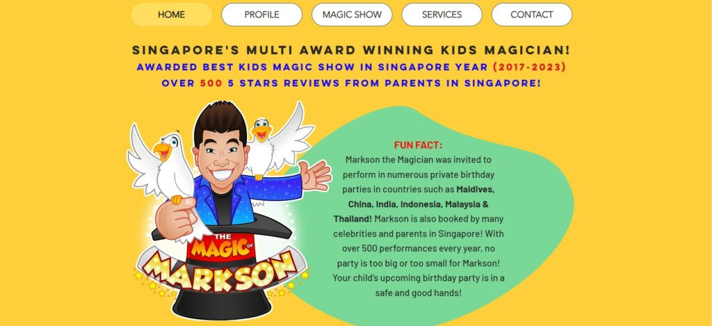 3. Magic of Markson