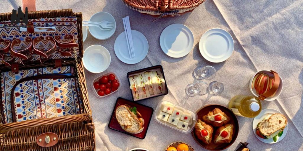 3. Set up an indoor picnic