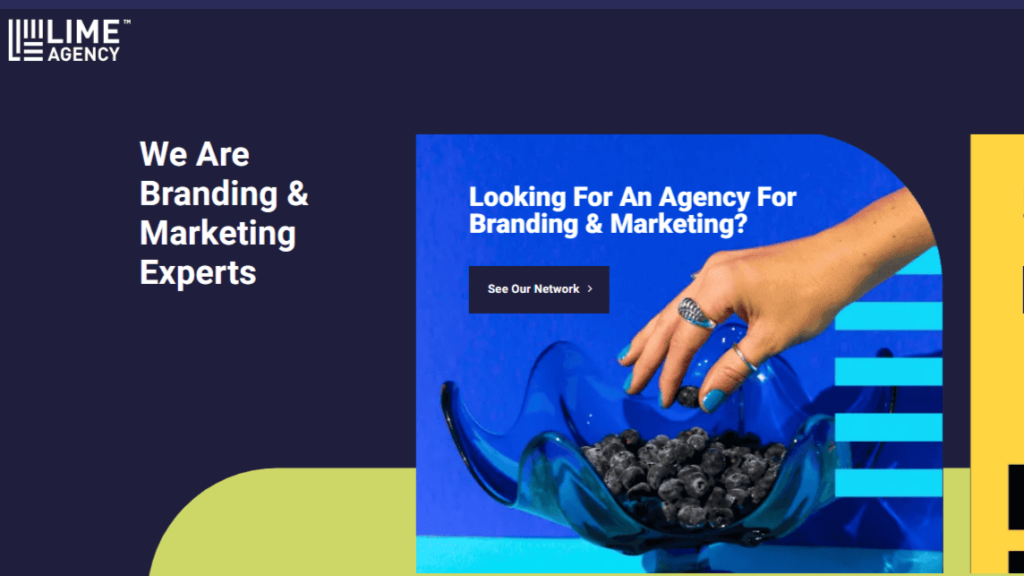 Lime Agency's Homepage