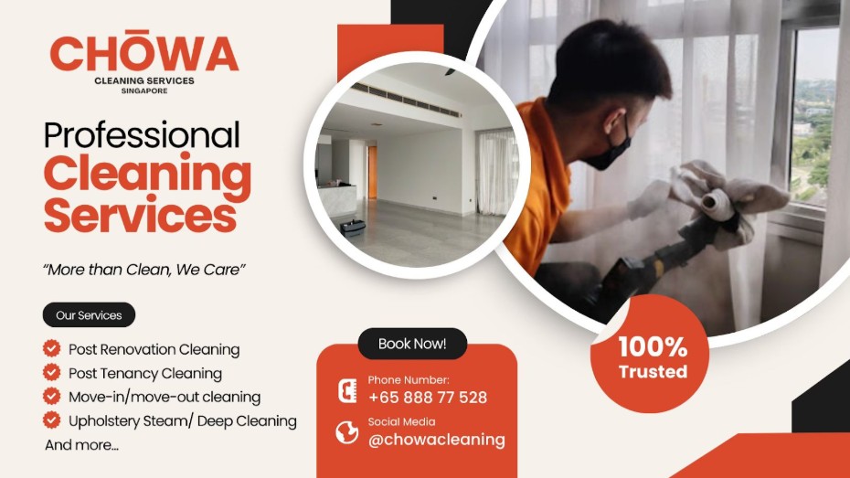 chowa cleaning homepage