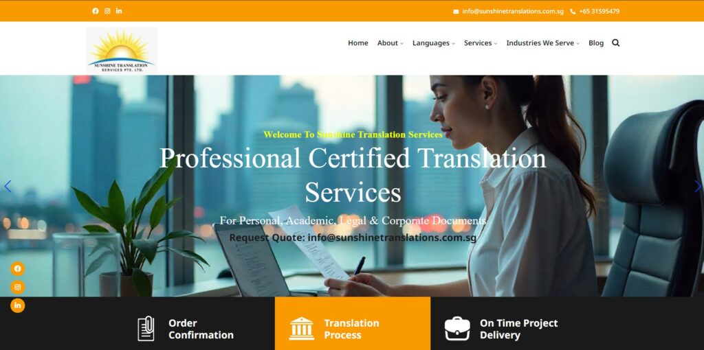 sunshine translations