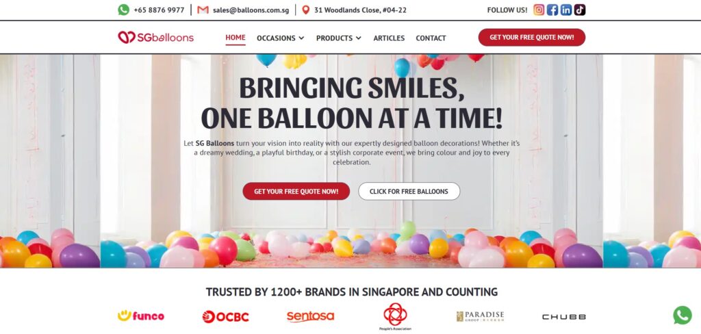 SG Balloons