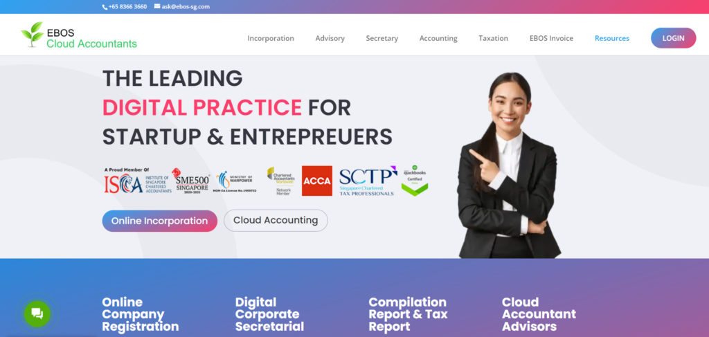 ebos sg homepage