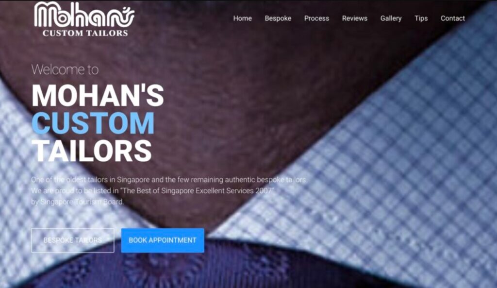 Mohan’s Custom Tailors