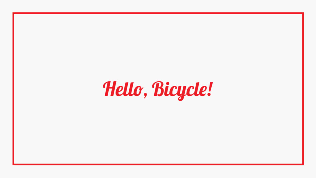 hello-bicycle