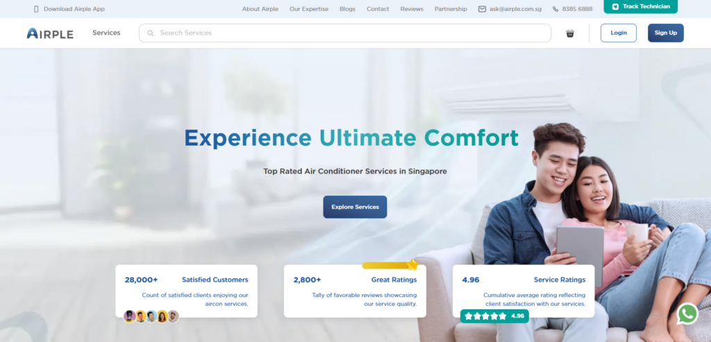airple homepage