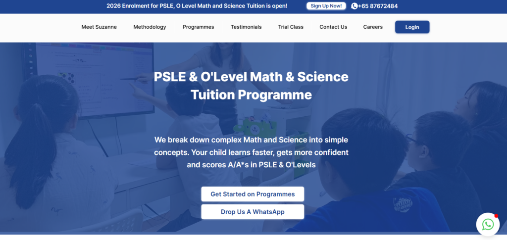 tutor suzanne homepage