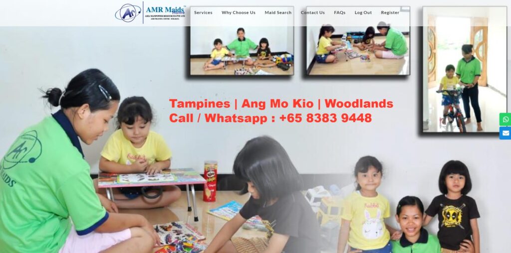 amr maids homepage