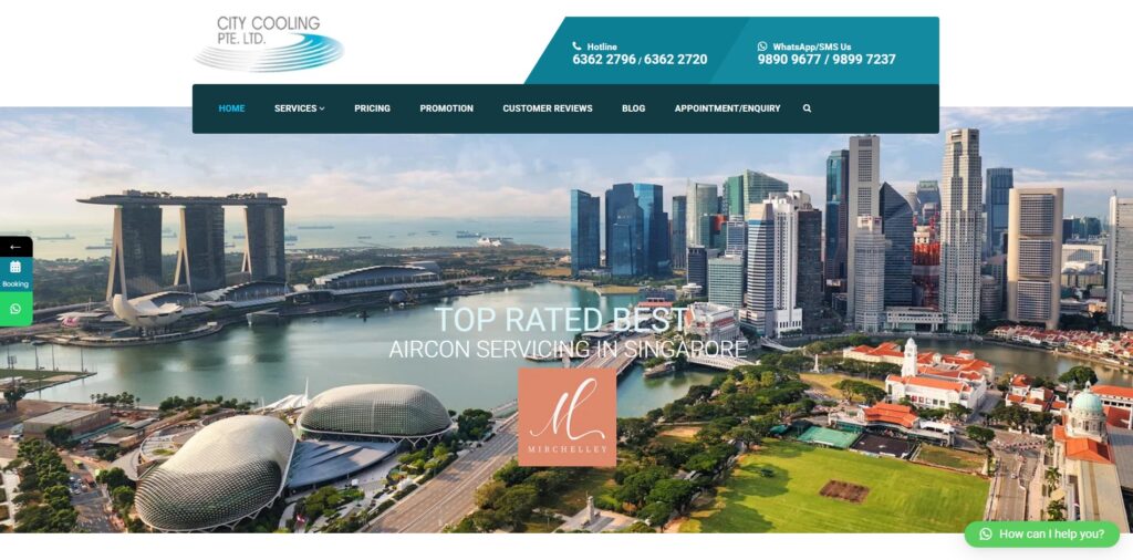 City Cooling Pte Ltd - Aircon Specialist Singapore homepage